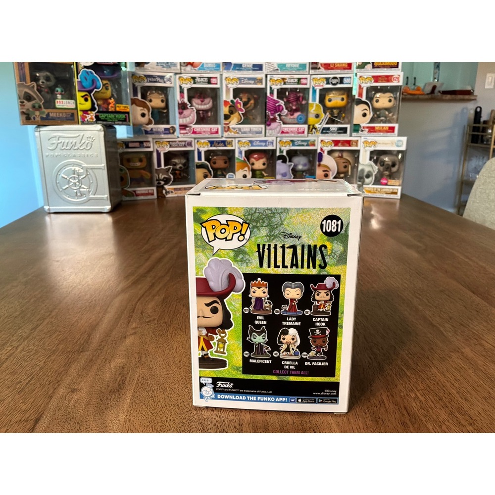 Funko Pop! Disney Villains #1081 Captain Hook - Picture 3 of 5